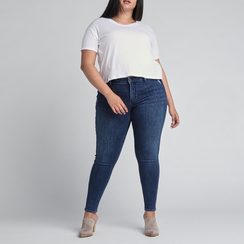 Silver Jeans Co. Plus Size Most Wanted Skinny Jeans